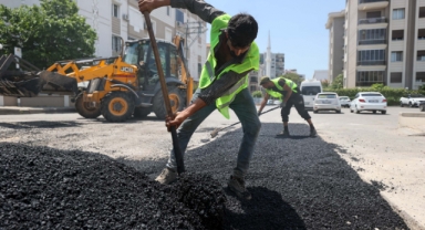 Buca sokakları yenileniyor
