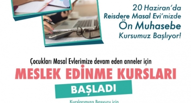 Çeşme’de anneler için meslek edinme kursları başlıyor