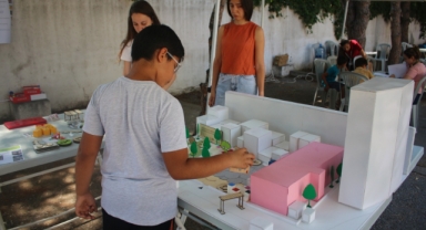 Çocuklar kendi okul bahçelerini tasarlıyor