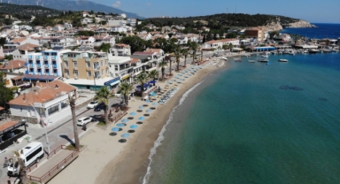 Karaburun’un cennet plajları yaza hazırlanıyor