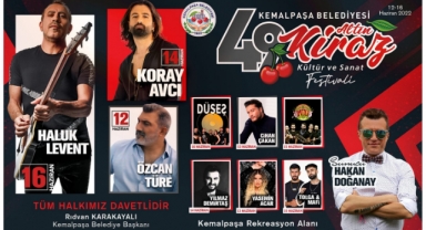 Kemalpaşa'da Kiraz Festivali coşkusu başlıyor