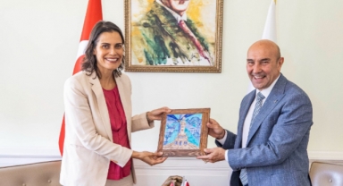 Lüksemburg Büyükelçisi Başkan Soyer'i ziyaret etti