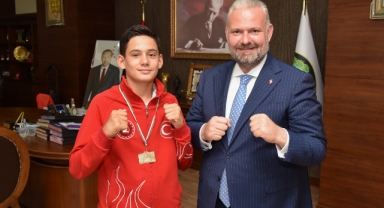 Menemen’de Bir Avrupa Şampiyonu