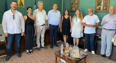  Seferihisar’dan Samos’a İON Kentler Birliği Ziyareti