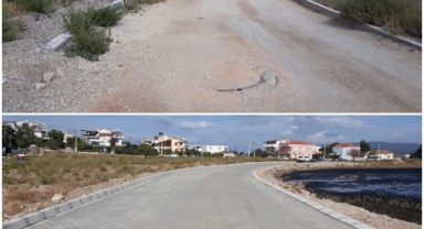Urla’ya 3 yılda 103 milyon liralık yol, asfalt ve parke yatırımı