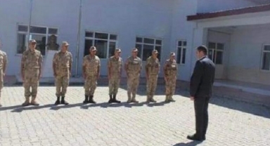 AK Parti il başkanı için askeri tören düzenlenmişti: O komutan görevden alındı