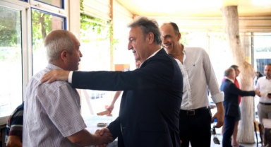 Başkan İduğ’dan sokak sokak ziyaret