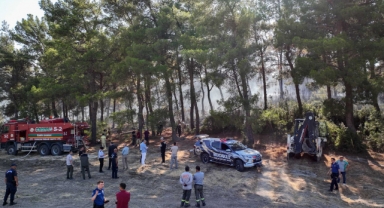Buca'da orman yangınlarına karşı dört koldan seferberlik