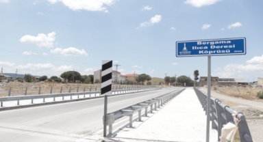 Büyükşehir'den 12,5 milyon liralık yatırım: Bergama’nın yeni köprüsü hazır