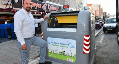 Çiğli’de çöp konteynerleri yenileniyor: 3700 litrelik yeni konteynerler alındı