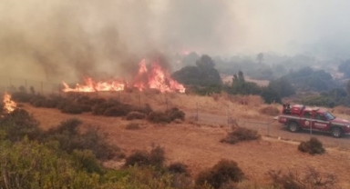 Datça'daki yangın 24 saat sonra kontrol altında!