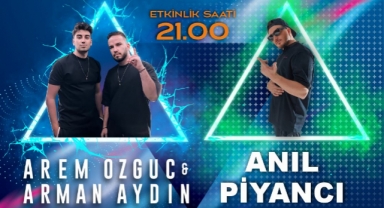 Foça'da cumartesi akşamı gençlik konseri 