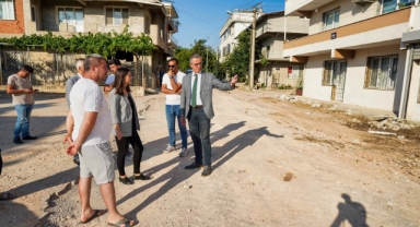 Gaziemir Vatan caddesi yenileniyor