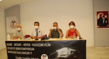 İzmir Tabip Odası’ndan çarpıcı açıklama: Covid-19 salgını bitmedi! 