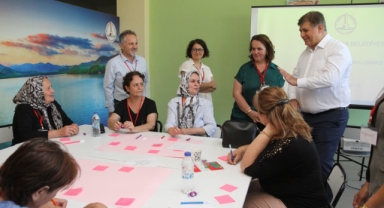 Kadınlar hizmeti yerinde inceledi