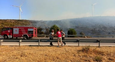 Kızılay İzmir ekipleri yangın bölgesinde