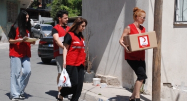 Kızılay Kadın Gönüllülerinden Bayram Öncesi yerinde tespit