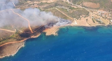 Seferihisar alevlere teslim oldu! 