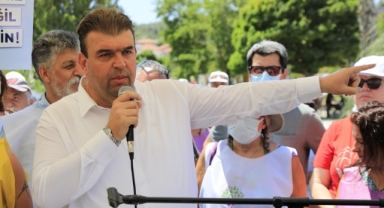 Sığacık çevre katliamına karşı ayağa kalktı