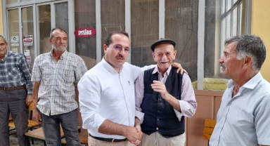 AK Partili Kırkıpınar Tire'de vatandaşlarla buluştu