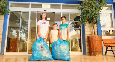 Atıklar Çeşme’de eğlenceye dönüşüyor