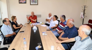 Başkan Eriş, geniş çaplı elektrik altyapı çalışmaları öncesi muhtarlarla buluştu