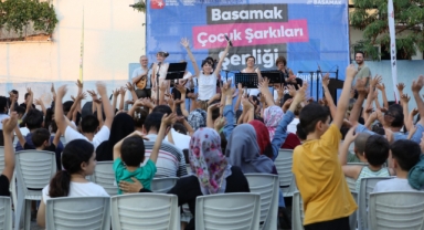 Bayraklılı çocuklar bu şenliği çok sevdi