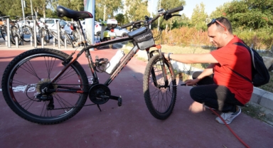 Bisiklet bizden, gezmesi sizden