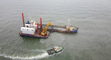 Bostanlı Deresi'nde dip tarama çalışmaları sürüyor 