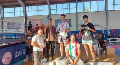 Bostanlıspor Muay Thai Ege Bölge Şampiyonası’nda yine zirvede