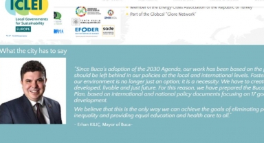 Buca Belediyesi makalesi ICLEI Avrupa web sitesinde yayınlandı 