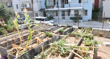 Çiğli’de dar gelirliler için Kent Bostanları kuruldu