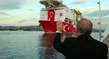 Erdoğan, yeni sondaj gemisini ilk görev yerine uğurladı