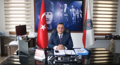 Foça yeni emniyet müdürü Ergül Çetin göreve başladı