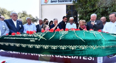 Gazeteci Hamdi Türkmen son yolculuğuna uğurlandı