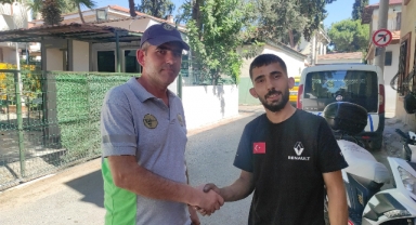 Belediye işçisinden örnek davranış! 