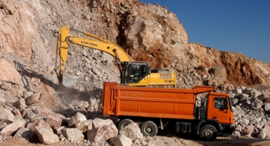 Menderes`teki büyük taş ocağında kapasite artışına bakanlık freni