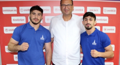 Şampiyon kardeşler İzmirli oldu