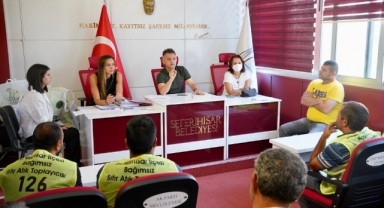 Seferihisar’da atıklar kontrol altında