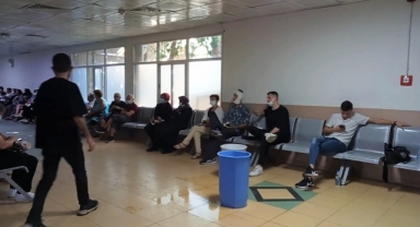 Selin etkisi hala sürüyor:Ege Üniversitesi Hastanesinin tavanlarından su akıyor