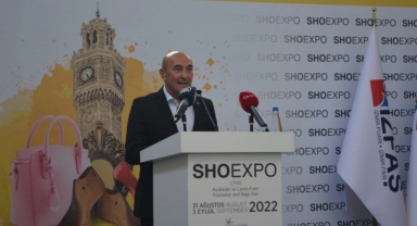 Soyer'den açılışta 'katılımcı' sitemi: Fuarlarımıza sahip çıkalım!