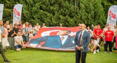 Zafer Yolu kafilesi tarihi yürüyüş için yola çıktı 