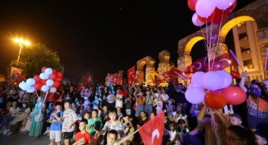 Zaferin 100. yılı Efes Selçuk’ta coşkuyla kutlandı