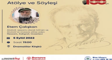 100. Yıl onuruna Etem Çalışkan Bornova’da