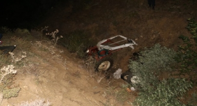 Alaşehir'de traktör devrildi... Sürücü öldü