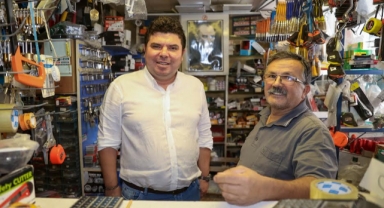 Buca Belediyesinden esnaf ziyareti!