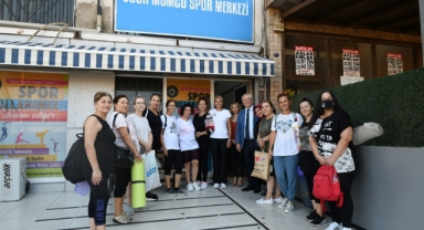 Karabağlı kadınlar spor yaparak sağlıklı kalıyor