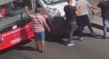 Otobüs şoförüne satırlı saldırı