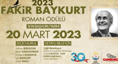 2023 Fakir Baykurt Roman Ödülü için geri sayım başladı