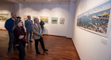 Başkan Soyer'den Doğanın Özü Sergisi’ne ziyaret 